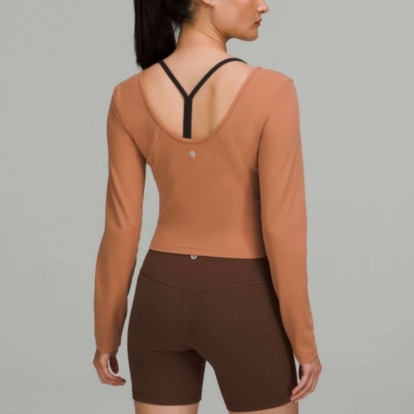 lululemon athletica Tops - Lululemon Align Long Sleeve Shirt Roasted Brown Size : 8  (j6j